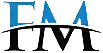 FM letters duo colored logo
